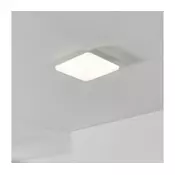 Eglo 901534 - LED kopalniško stropno svetilo CASTAGNETO LED/20W/230V 31x31cm IP54 bela