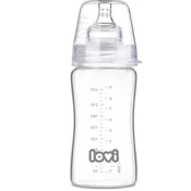 LOVI Glass steklenička za dojenčke 3m+ 250 ml