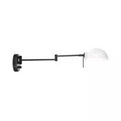 Halo Design 740215 - Zidna lampa KJOBENHAVN 1xG9/28W/230V crna