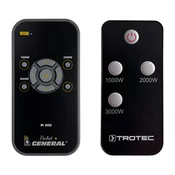General TROTEC IR3050, IR2050 - daljinski upravljalnik podvojen