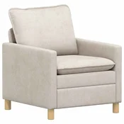 Vidaxl Kavč Krem 76 x 81 x 87,5 cm Poliester