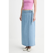 Jeans krilo Levis COLUMN WRAP SKIRT