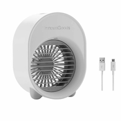 Mini ultrazvucni rashladivac i ovlaživac zraka s LED svjetlom Koolizer InnovaGoods