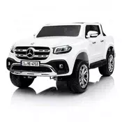 Licencirani automobil na akumulator - Mercedes - Benz X Class 4 x 4 Dvosed - Beli ( SM-26303B )