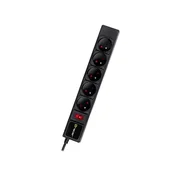 slomart TRACER PowerGear Razdelilna letev 5 vtičnic, 5m