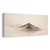 Slika tihi gorski vrh nad vodo - 120x60