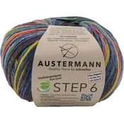 Austermann Step 6 Color 97826-741 Kuchenknäuel Blue Multicolour Pletilna preja