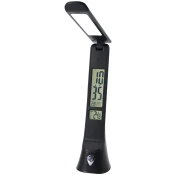 Namizna LED svetilka Avide ABLDLC-6W-B-HG, črna/rjava