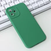 TERACELL Maska za iPhone 12 6.1 Silikon Pro Camera zelena