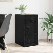 Pomocni ormaric Crni hrast 40 x 50 x 75 cm Konstruirano drvo
