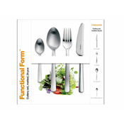 Komplet jedilnega pribora FISKARS FUNCTIONAL FORM mat 24 kosov 1071624