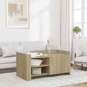 Stolic za kavu boja hrasta sonome 100 x 50 x 50 cm od drva