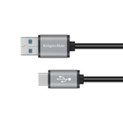 shumee Kabel Kruger&Matz 100 cm USB Type-C - polnjenje in prenos