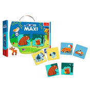 Trefl - Puzzle Pexeso Maxi : Mama i beba životinja - 1 - 39 dijelova