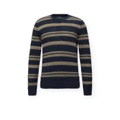 INDICODE JEANS Pulover Jacki temno bež/mornarska