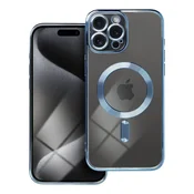 OEM Ohišje za iPhone 15 PRO MAX Electro Mag Cover, združljivo z MagSafe, modro