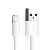 NEW Kabel USB-A - Lightning MFI 1,8 m certificiran bele barve
