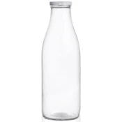 UNBRANDED Steklenica za mleko 1l