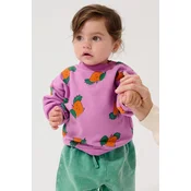 Otroški bombažen pulover Bobo Choses Tangerine