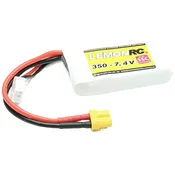 LemonRC LemonRC lipo akumulatorski paket za modele 7.4 V 350 mAh Število celic: 2 35 C mehka torba XT30, (20829107)