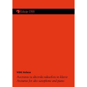 VIDIC:ARCTURUS ZA ALTOVSKI SAKSOFON IN KLAVIR