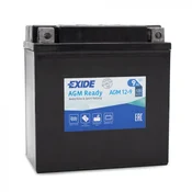 EXIDE akumulator za motor AGM12-9 (9 Ah, L+, 120 A(EN), 135x75x140mm)