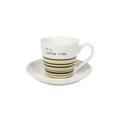 PORCELAN SET ZA KAFU 180ml 6/1 (PRUGE/ŽUTA) RXG-N18080A
