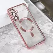 Torbica Magsafe Lux za Samsung A566B Galaxy A56 5G roze