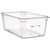 ARAVEN gastronorm posoda GN 1/1, polikarbonat, integrirana oznaka, globina: 200 mm, prostornina: 26,1 L
