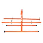 VEVOR Stojalo za kolut žice 585x38x315 cm 45 kg kovina