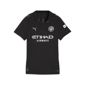 Womens Puma Manchester City 25/26 Away Jersey, Black, Size M, Sport