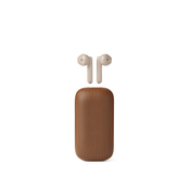 Lexon Lexon SOFTPOWER SPEAKERBUDS 2-v-1 Resnično brezžične slušalke in 3W Bluetooth zvočnik Rjave, (21350894)