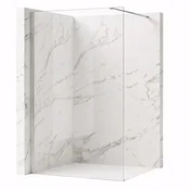 Stena za prhanje Rea Flexi Transparent/Chrome 70
