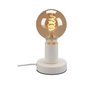 Briloner 7023-016 - Namizna svetilka TEEPU 1xE27/10W/230V bela