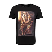 Key Largo Majica Pimp Tiger rjava/kapučino/oranžna/črna