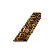 Poludragi kamen kugla 10 mm tigrovo oko komad
