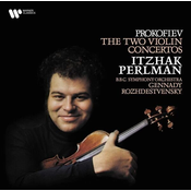 S. Prokofiev - Violin Concertos Nos. 1 & 2 - Perlman, Rozhdestvensky/BBC Symphony Orchestra (140 g) (LP)