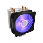 COOLER MASTER Procesorski hladnjak HYPER H410R RGB - RR-H410-20PC-R1  CPU, Vazdušno hladenje, 92 x 92 x 25 mm