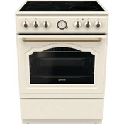Gorenje GECS6B70CLI Classico Elektricni šporet, 71 l, 10.2 kW, Retro, Bež