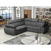Kotna garnitura Columbus 215 (Kronos 22) Siva, Funkcija spanje, Predal, 260x260x85cm