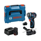 BOSCH Aku vrtací šroubovák GSR 12V-32 FC (L-BOXX, 2x aku a přídavná rukojeť) 06019N7104