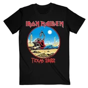 Iron Maiden The Beast Tames Texas (Back Print) Black XL Majica