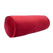 Homestar Valjasti vzglavnik D18x50 cm žamet burgundske barve