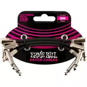 Ernie Ball 6221 Blk - Set Ribbon Flat Kablova Za Pedale 15cm