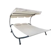 Linder Exclusiv Vrtni ležalnik za dve osebi z baldahinom MC4902