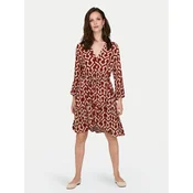 ONLY Vsakodnevna obleka Clemmentine 15320417 Bordo rdeča Regular Fit