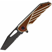 Rough Ryder Linerlock A/O White/Brown