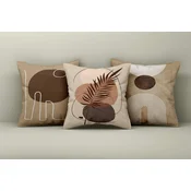 Aberto Design Set dekorativnih jastucnica Asr_plw25-49, 43x43 cm, 3 komada, Šarena