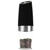 Berlingerhaus Mlinček za poper in sol BH-9571 with gravity mechanism set of 2 Black Rose Collection