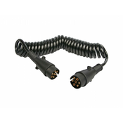MULTIPA Priključni kabel spirala 2x7-pin, 7x1 mm,